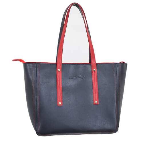 Практичная сумка от украинского бренда ТМ "LucheRino" изготовлена из экокожи и качественной надежной фурнитуры.