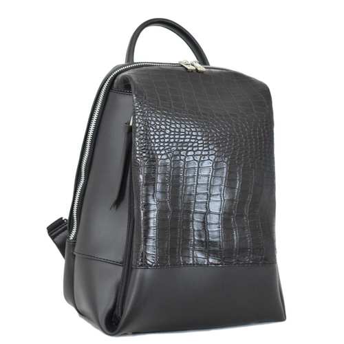Стильный рюкзак от украинского производителя ТМ "LucheRino". Изготовлен из кожзаменителя высокого качества. Оригинальный дизайн и надежная фурнитура.