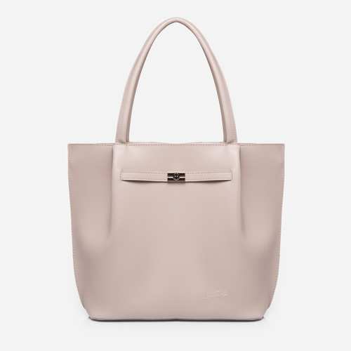 Елегантна сумка в стилі "Tote Bag" від українського бренду  "LucheRino"  виготовлена з високоякісного шкірзамінника та фурнітури в кольорі  - нікель.