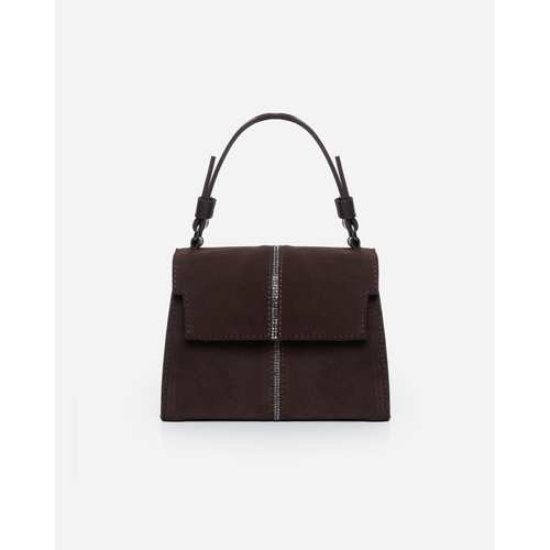 Сумка українського бренду ТМ  "Lucherino" стане хорошим придбанням не на один рік.  Невелика жіноча сумочка виготовлена з високоякісного шкірзамінника та якісної надійної фурнітури в кольорі - нікель. Одне відділення з однією кишенею на застібці.